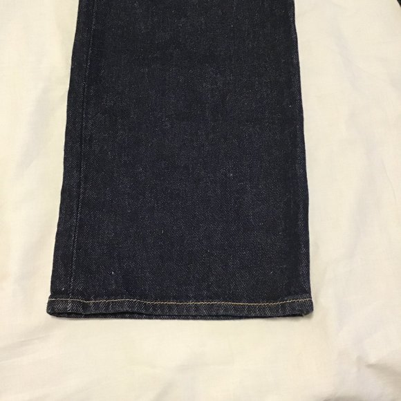 Levi's High Loose Ample Haut Jeans in Dark Blue Denim Wash - Picture 6 of 13